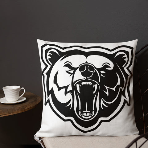 Bear Head Pillow
