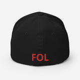 Red Head Structured Cap