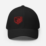 Red Head Structured Cap