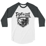 Thrash Bear 3/4 sleeve raglan shirt