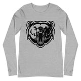 Bear Head Unisex Long Sleeve Tee