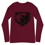 Bear Head Unisex Long Sleeve Tee