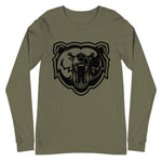 Bear Head Unisex Long Sleeve Tee