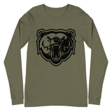 Bear Head Unisex Long Sleeve Tee