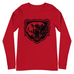 Bear Head Unisex Long Sleeve Tee