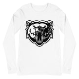 Bear Head Unisex Long Sleeve Tee